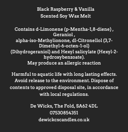 Black Raspberry & Vanilla