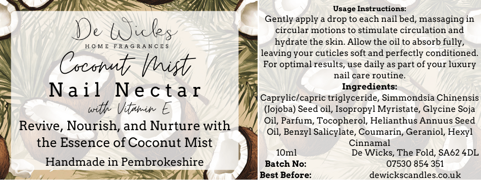 Coconut Mist Nail Nectar with Vitamin E