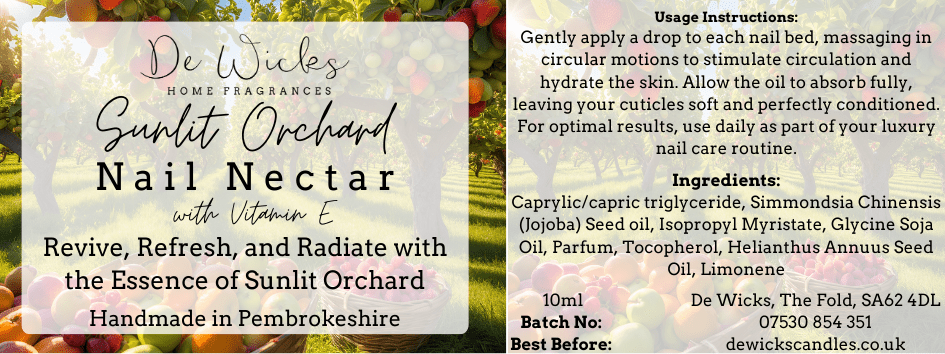 Sunlit Orchard Nail Nectar with Vitamin E