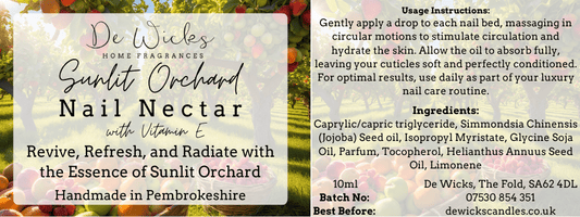 Sunlit Orchard Nail Nectar with Vitamin E
