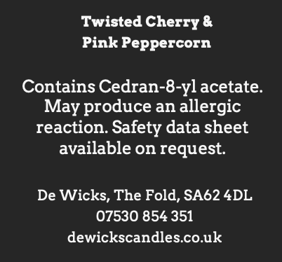 Twisted Cherry & Pink Peppercorn