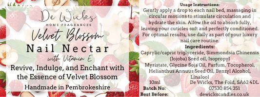 Velvet Blossom Nail Nectar with Vitamin E