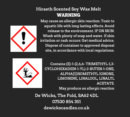 Hiraeth - De Wicks Home Fragrances