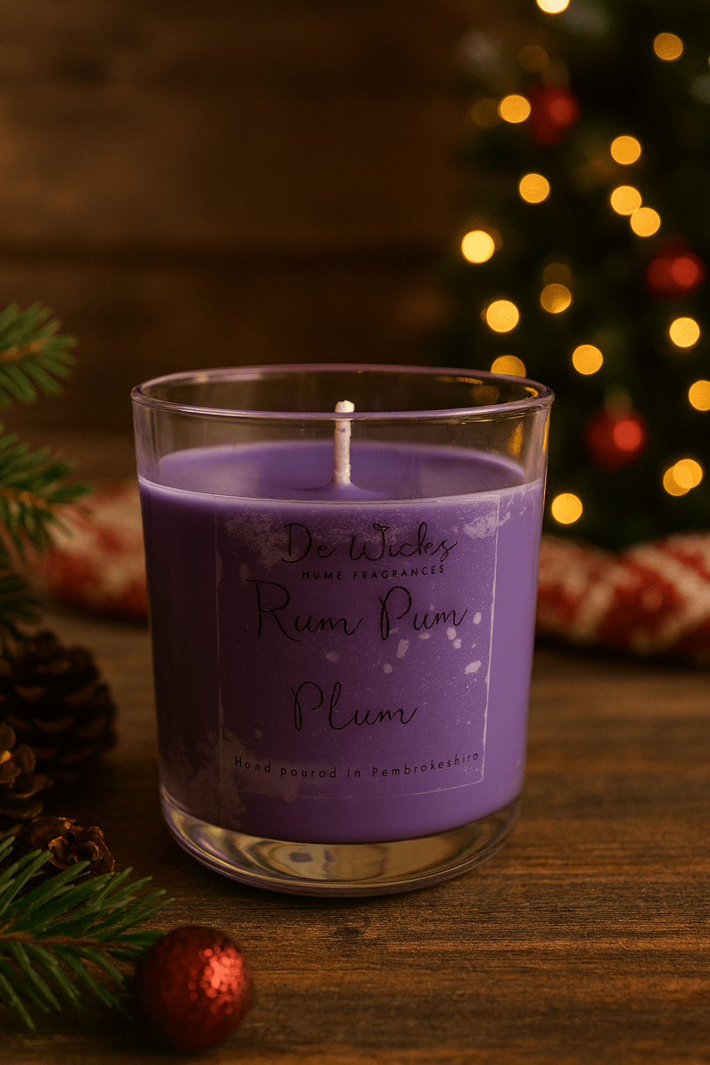 Christmas Candles - De Wicks Home Fragrances