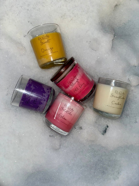 Christmas Candles - De Wicks Home Fragrances
