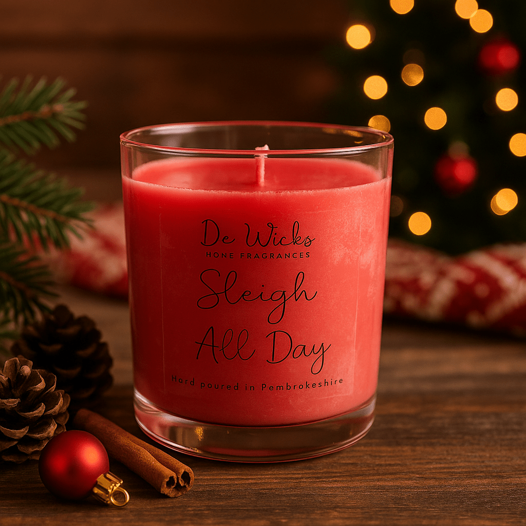 Christmas Candles - De Wicks Home Fragrances