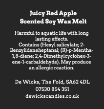 Juicy Red Apple - De Wicks Home Fragrances